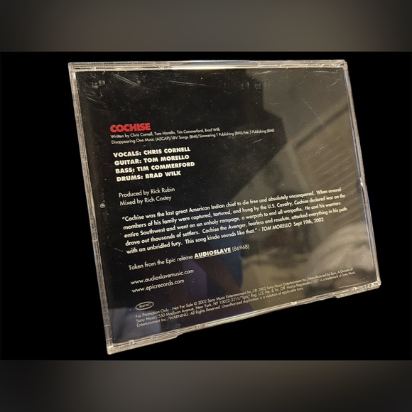 🎵 Audioslave - COCHISE Single | Signed by Tom Morello & Brad Wilk 🎵 - Picture 9 of 11